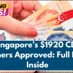 Singapore’s $1920 CDC Vouchers Approved: Full Details Inside