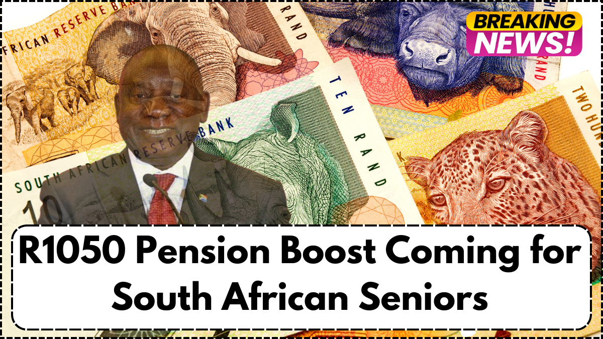 R1050 Pension Boost Coming for South African Seniors