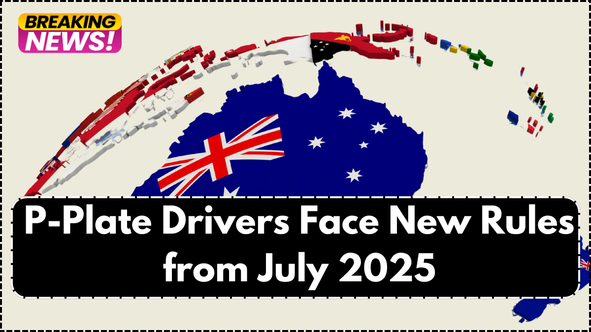 P-Plate Drivers Face New Rules from July 2025 – Statewise Summary