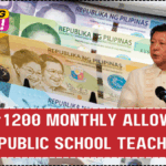 New ₱1200 Monthly Allowance for Public School Teachers – Starts July 2025