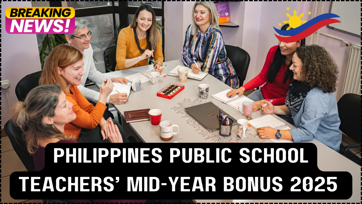 Philippines Public School Teachers’ Mid-Year Bonus 2025 – Release Date & Eligibility