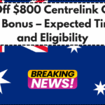 One-Off $800 Centrelink Cost of Living Bonus – Expected Timeline and Eligibility