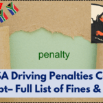 New SA Driving Penalties Coming in September 2025 – Full List of Fines & Rules