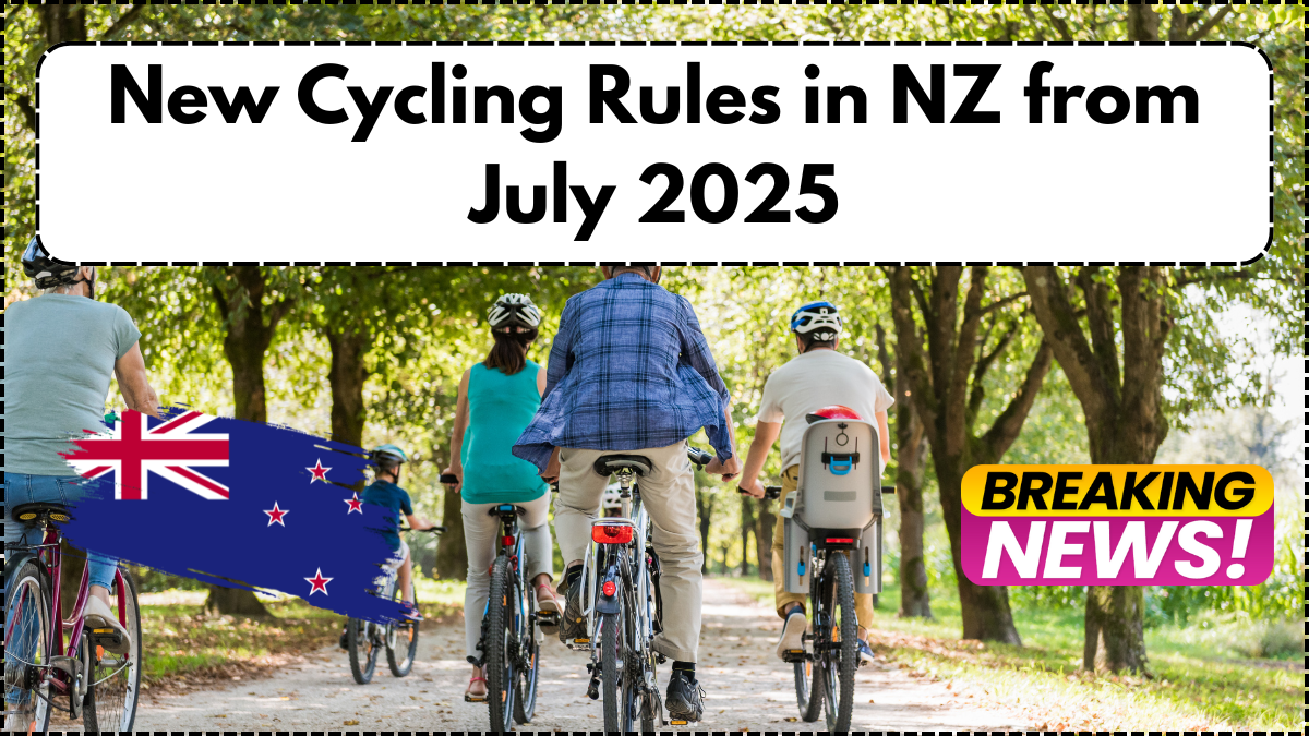 New Cycling Rules in NZ from July 2025 – What Cyclists Must Know