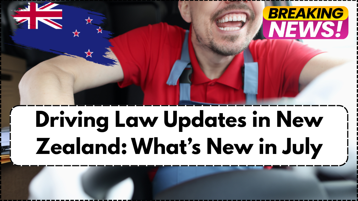 Driving Law Updates in New Zealand: What’s New in July