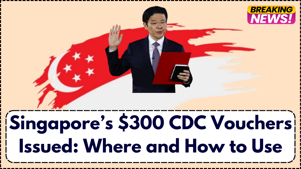 Singapore’s $300 CDC Vouchers Issued: Where and How to Use