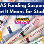 NSFAS Funding Suspended: What It Means for Students