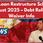 SSS Loan Restructure Scheme August 2025 – Debt Relief & Waiver Info