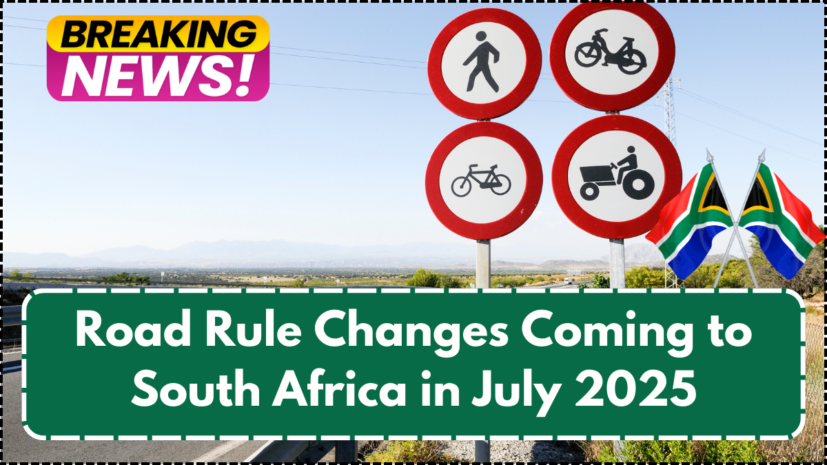 Road Rule Changes Coming to South Africa in July 2025