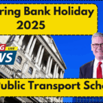 UK Spring Bank Holiday 2025: Full Public Transport Schedule
