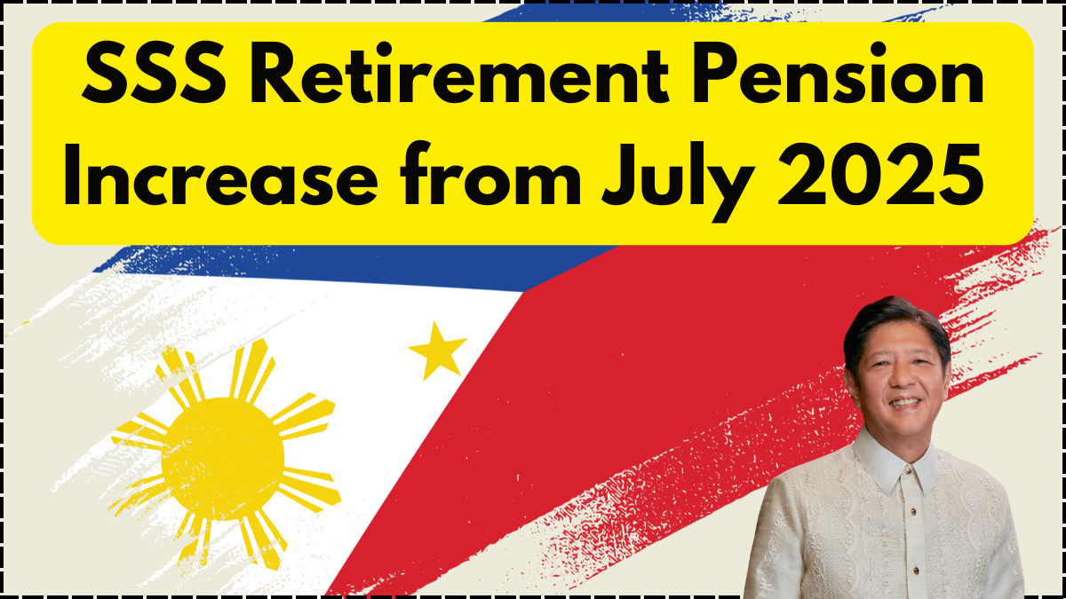 SSS Retirement Pension Increase from July 2025 – Full Breakdown by Age & Contribution Years