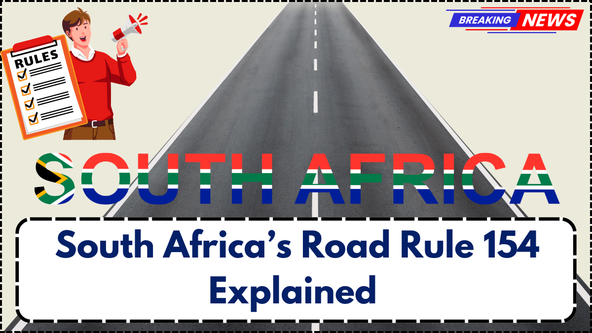 South Africa’s Road Rule 154 Explained – New Penalties for Urban Drivers