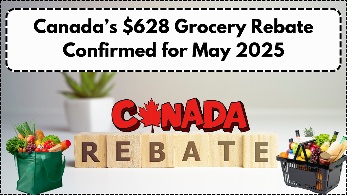Canada’s $628 Grocery Rebate Confirmed for May 2025