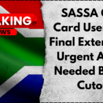 SASSA Gold Card Users Get Final Extension – Urgent Action Needed Before Cutoff